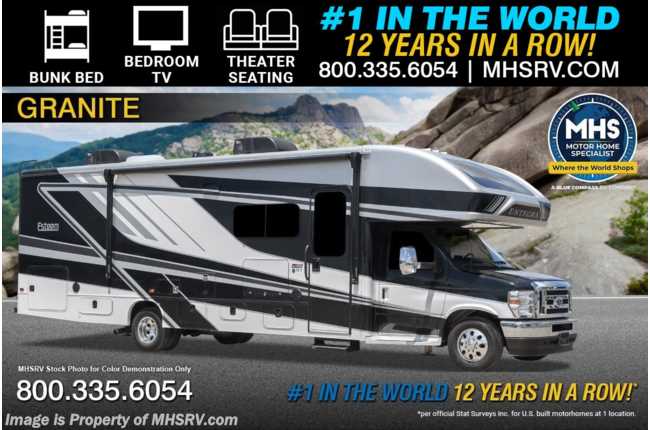 2026 Entegra Coach Esteem 31F Bunk Model RV W/ Bedroom TV, Theater Seats, Dual A/C, Aluminum Rims &amp; More
