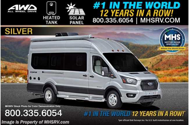 2026 Entegra Coach Expanse 21B All-Wheel Drive (AWD) Model W/ Winegard, Heated Tanks, Starlink, Solar, Swivel D/P Seats &amp; More