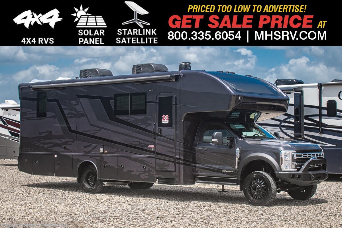 2026 Entegra Coach Accolade XT 32U Super C 4x4 W/ Starlink, Solar, Ext. TV &amp; More