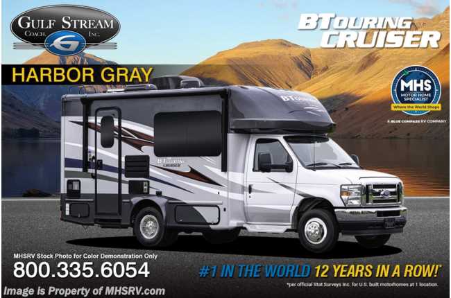 2025 Gulf Stream BTouring Cruiser 5255B W/ Tire Pkg, Auto Leveling, Heated Tanks, Solar, Touring Pkg. &amp; Theater Seats