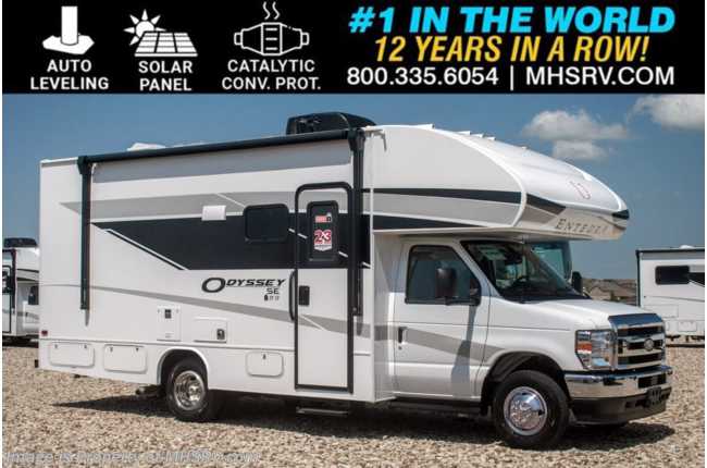 2026 Entegra Coach Odyssey SE 22CF W/ Catalytic Converter Protection, Solar, Auto Leveling, Customer Value Pkg. &amp; Much More