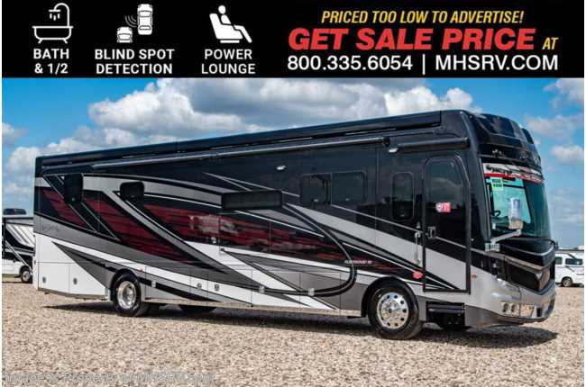 2026 Fleetwood Discovery LXE 40M Bath &amp; 1/2 W/ Blind Spot Detect, Motion Pwr Lounge, Heated Tile Floor, Starlink &amp; Ext. Freezer