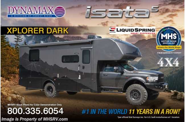 2026 Dynamax Corp Isata 5 Series 30FW 4x4 Super C RV W/ Extreme Edition, Theater Seats, Xplorer Pkg., Heated Front Cab Seats&amp; Much More