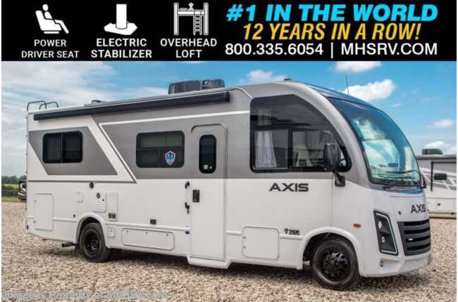 2026 Thor Motor Coach Axis 24.1 W/ Power Driver Seat, Electric Stabilizer System, Overhead Loft &amp; More!