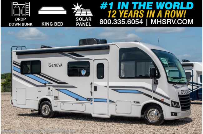 2026 Thor Motor Coach Geneva 24VS W/ Second House Battery, Heated Tanks, Solar, AGS &amp; More