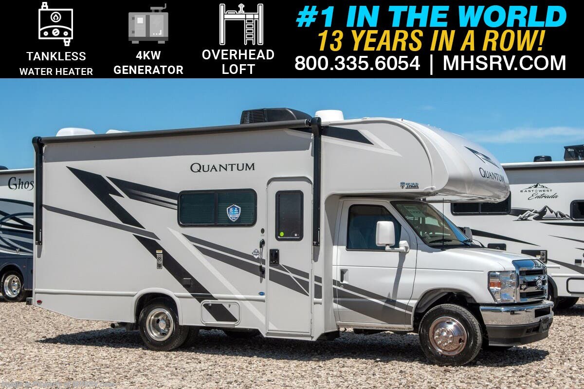 2026 Thor Motor Coach Quantum LZ22 W/ Tankless Water Heater, 4KW Gen., OH Loft &amp; More