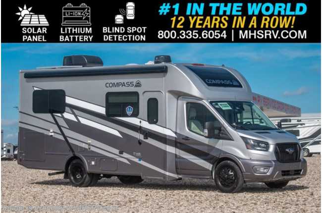 2026 Thor Motor Coach Compass 24KB All-Wheel Drive (AWD) Luxury B+ EcoBoost® Edition W/ Jack Knife Sofa, Blind Spot Monitoring &amp; Much More