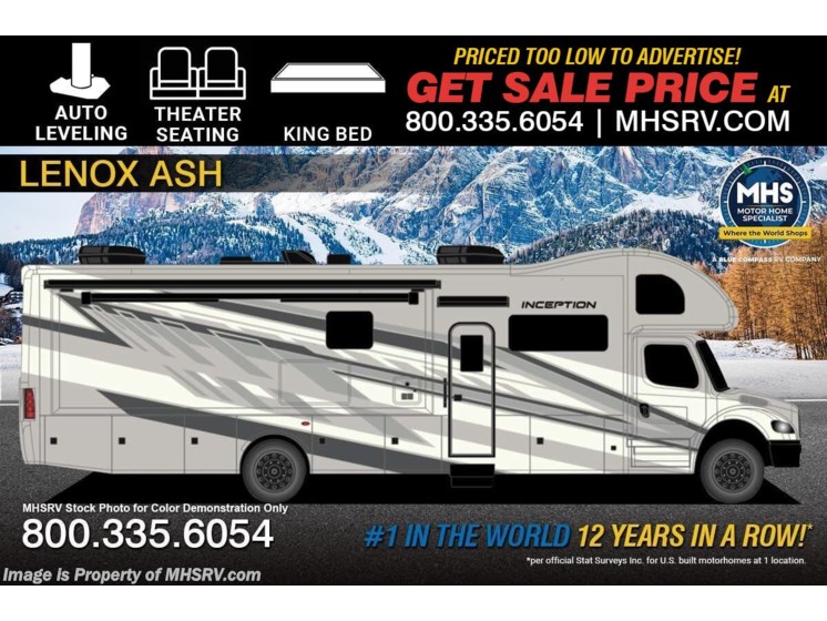 New 2026 Thor Motor Coach Inception 34XG available in Alvarado, Texas