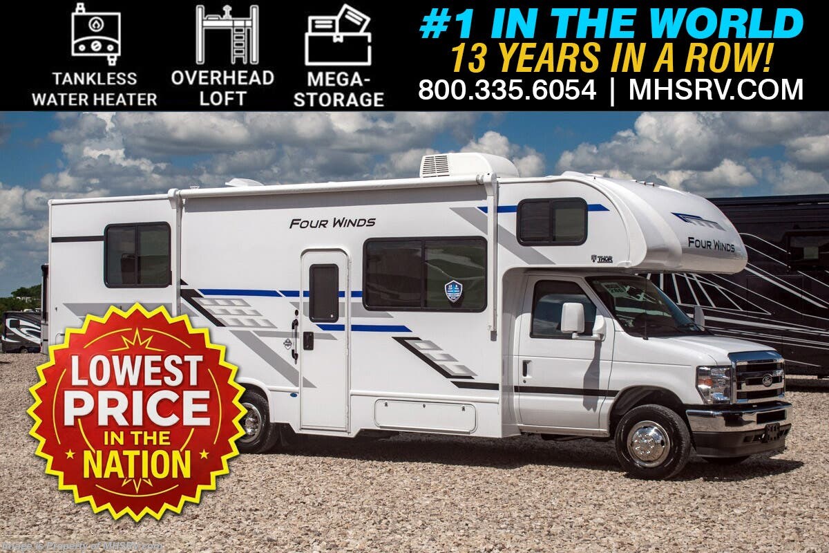 2026 Thor Motor Coach Four Winds 28G W/ Tankless Water Heater, OH Loft, MEGA-Storage &amp; More