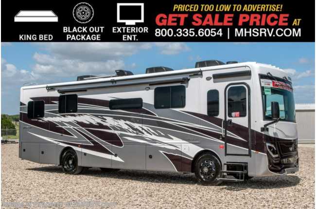 2026 Fleetwood Frontier 38RT Corner Office W/ King Bed, Ext. Entertainment, Connect. Pkg., Blackout Pkg. &amp; More