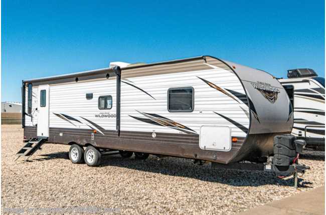 2019 Forest River Wildwood 28RLSS Travel Trailer W/ Oven, Residential Refer., Pwr. Patio Awning &amp; More