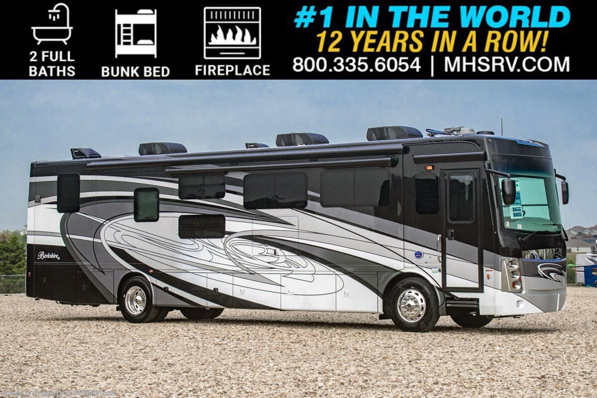 2025 Forest River Berkshire XL 40E Two Full Bath, Bunk Model W ...