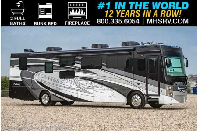 Reel Bunks 2025 Forest River Berkshire XL 40E Two Full Bath, Bunk Model W ...