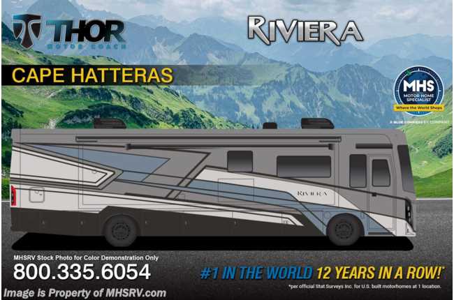 2026 Thor Motor Coach Riviera 34SD 340HP Diesel Pusher RV W/ Theater ...