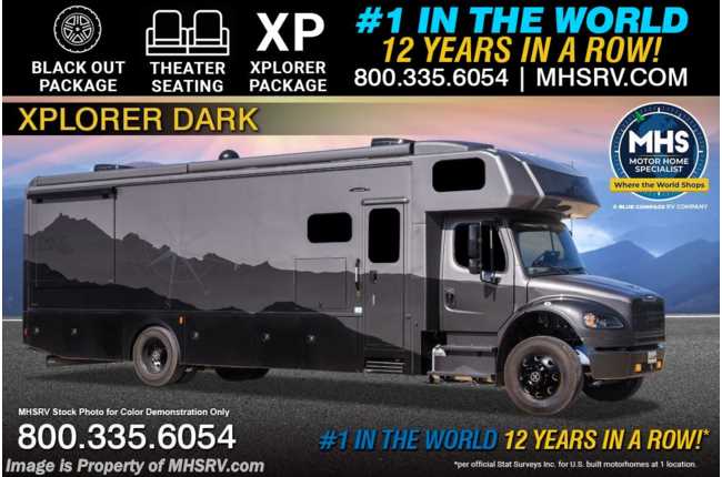 2026 Dynamax Corp DX3 32KD Super C W/ Black Out Package, Theater Seats, Xplorer Pkg, OH Loft, All Elec &amp; More