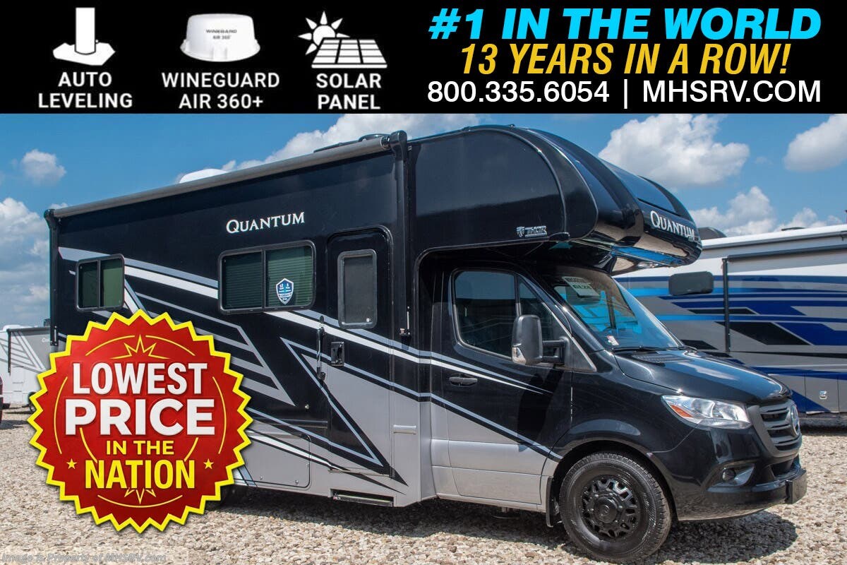 2026 Thor Motor Coach Quantum Sprinter GL24 Sprinter Diesel RV W/ Auto Leveling, Theater Seats, Winegard, Solar &amp; More