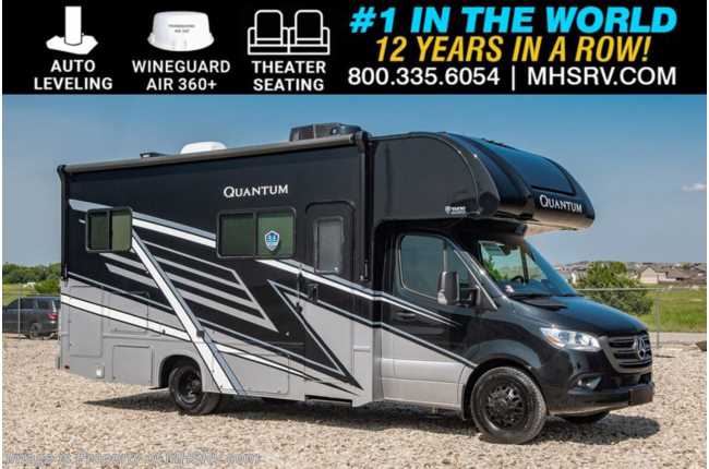 2026 Thor Motor Coach Quantum Sprinter GL24 Sprinter Diesel RV W/ Auto Leveling, Theater Seats, Winegard, Solar &amp; More