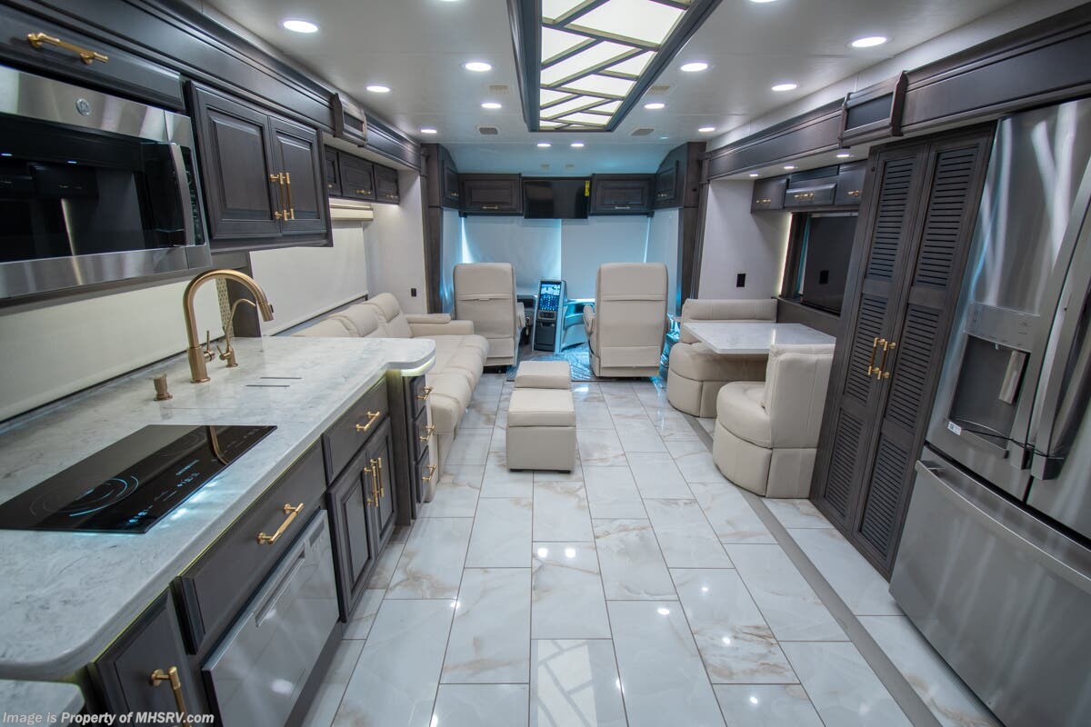 2026 Entegra Coach Cornerstone 45R - New Diesel Pusher For Sale by Motor Home Specialist in Alvarado, Texas features Bath & 1/2, Bunk Beds