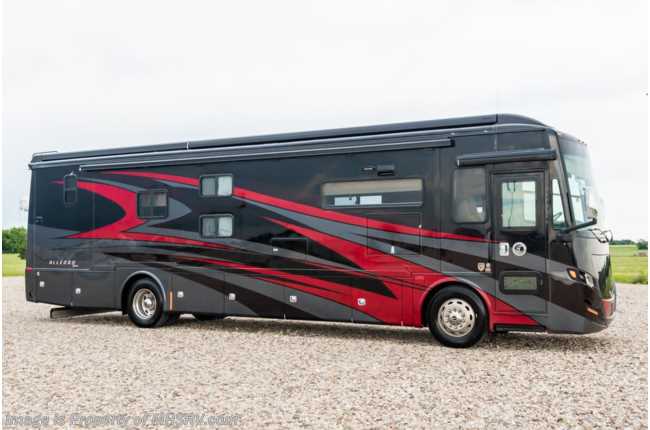 2022 Tiffin Allegro Red 38KA Bath &amp; 1/2 Bunk Model RV W/ King Bed, W/D, Solar, Fireplace &amp; More