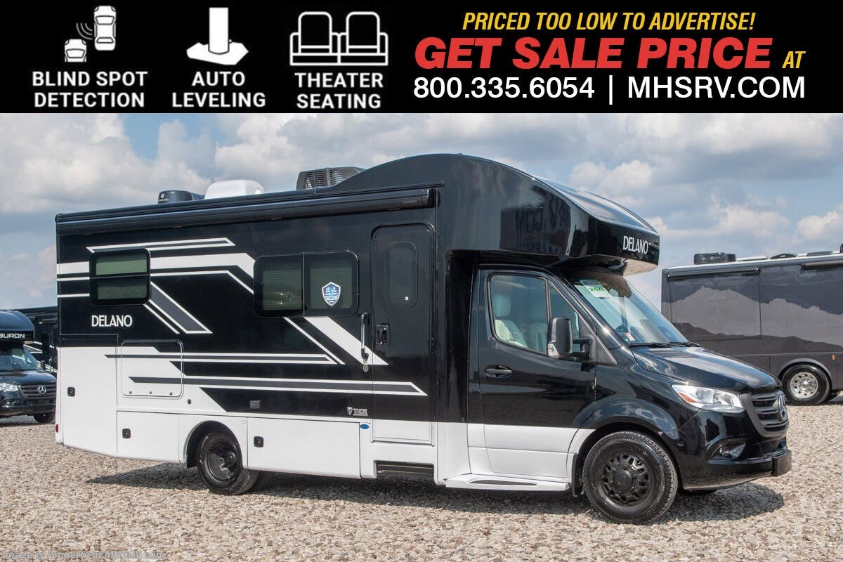2026 Thor Motor Coach Delano Sprinter 24XL Sprinter Diesel W/ Auto Leveling, Theater Seating, 4500 Premium Chassis, Blind Spot Detection &amp; Much More