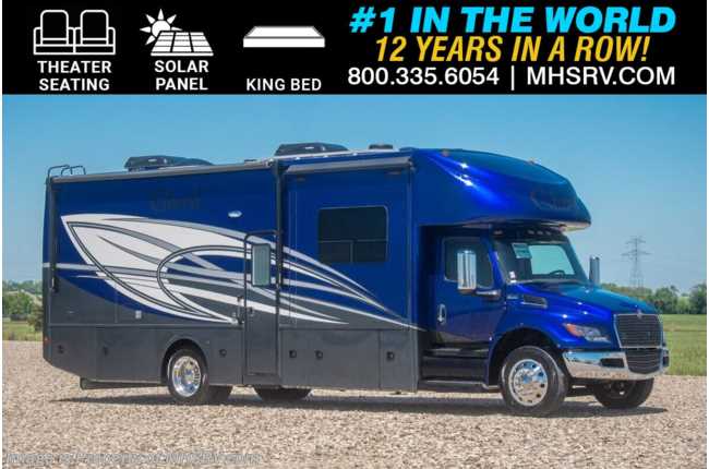 2026 Nexus Ghost 34DS Luxury Super C W/ King Bed, Theater Seats, Custom Paint, Solar, Oven &amp; More