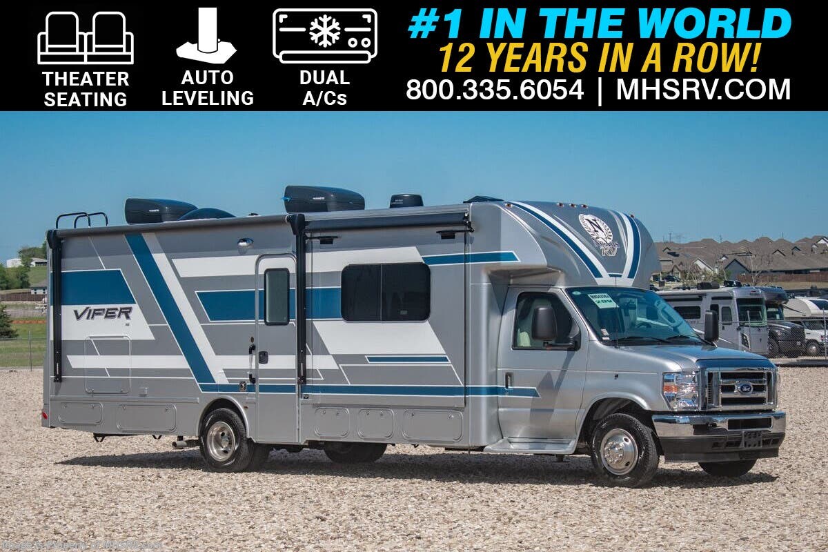 2026 Nexus Viper 29V W/ Theater Seats, Glass Shower Door, Auto Leveling Jacks, 2nd A/C, Oven &amp; More