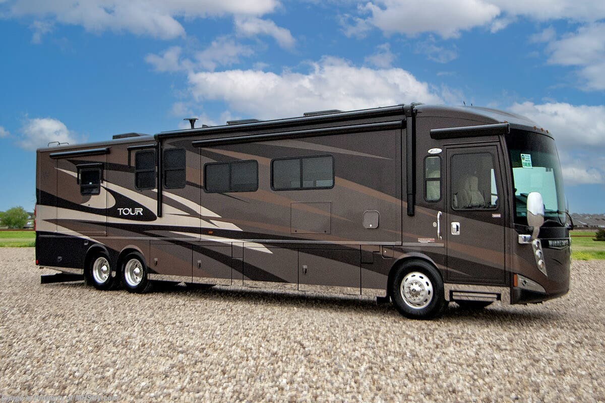 2013 Winnebago Tour 42GD RV W/ Solar, Aqua-Hot, King Bed, Ext ...
