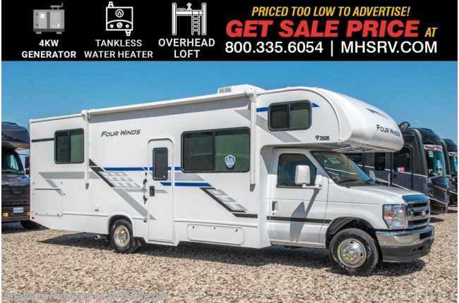 2026 Thor Motor Coach Four Winds 28G W/ 4KW Gen., Tankless Water Heater, OH Loft, MEGA-Storage &amp; More