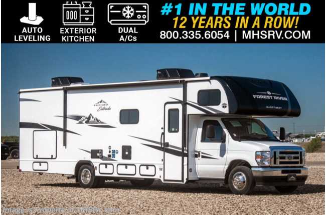 2025 East to West Entrada 2950OK W/ Auto Leveling, Theater Seats, 2 A/C&apos;s, Swivel Driver &amp; Pass. Seats, Solar &amp; Exterior Kitchen