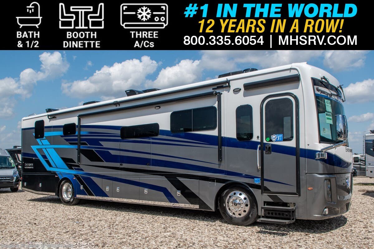 2026 Holiday Rambler Endeavor 38W Bath &amp; 1/2 RV W/ Booth Dinette, Tech. Pkg, 3 A/C's, Dishwasher, OH Loft &amp; More