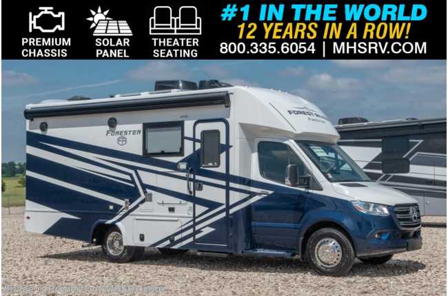 2026 Forest River Forester MBS 2401BDS Sprinter Diesel W/ Premium Chassis, Solar, Theater Seats, Auto Leveling, &amp; Premium Camping Pkg.