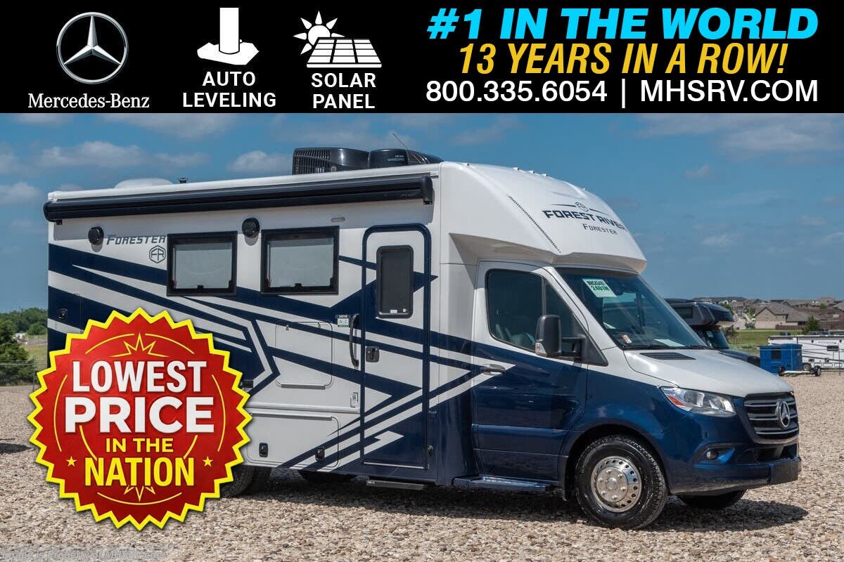 2026 Forest River Forester MBS 2401M Sprinter Diesel W/ Premium Chassis, Solar, Auto Leveling, &amp; Premium Camping Pkg.