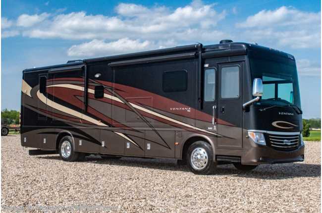 2017 Newmar Ventana 3709 Bath &amp; 1/2 RV W/ Fireplace, W/D, Solar, Ext. Entertainment &amp; More