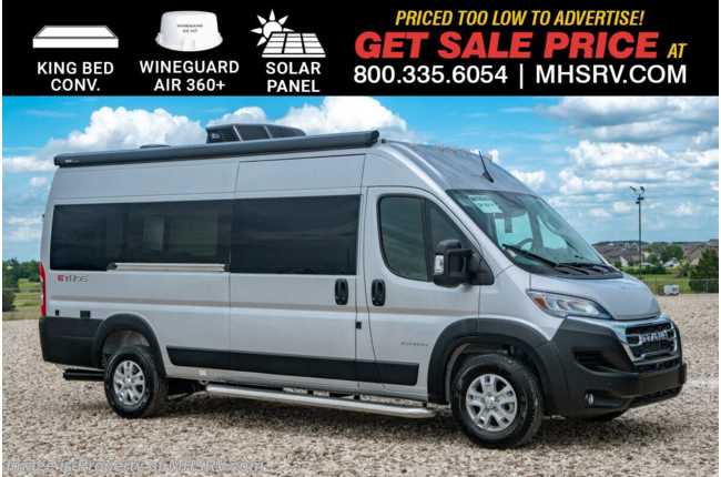 2026 Entegra Coach Ethos 20T RV W/ RAM® ProMaster, King Bed Conversion, Thule Armless Awning, Winegard, Solar, Heated Tanks &amp; More