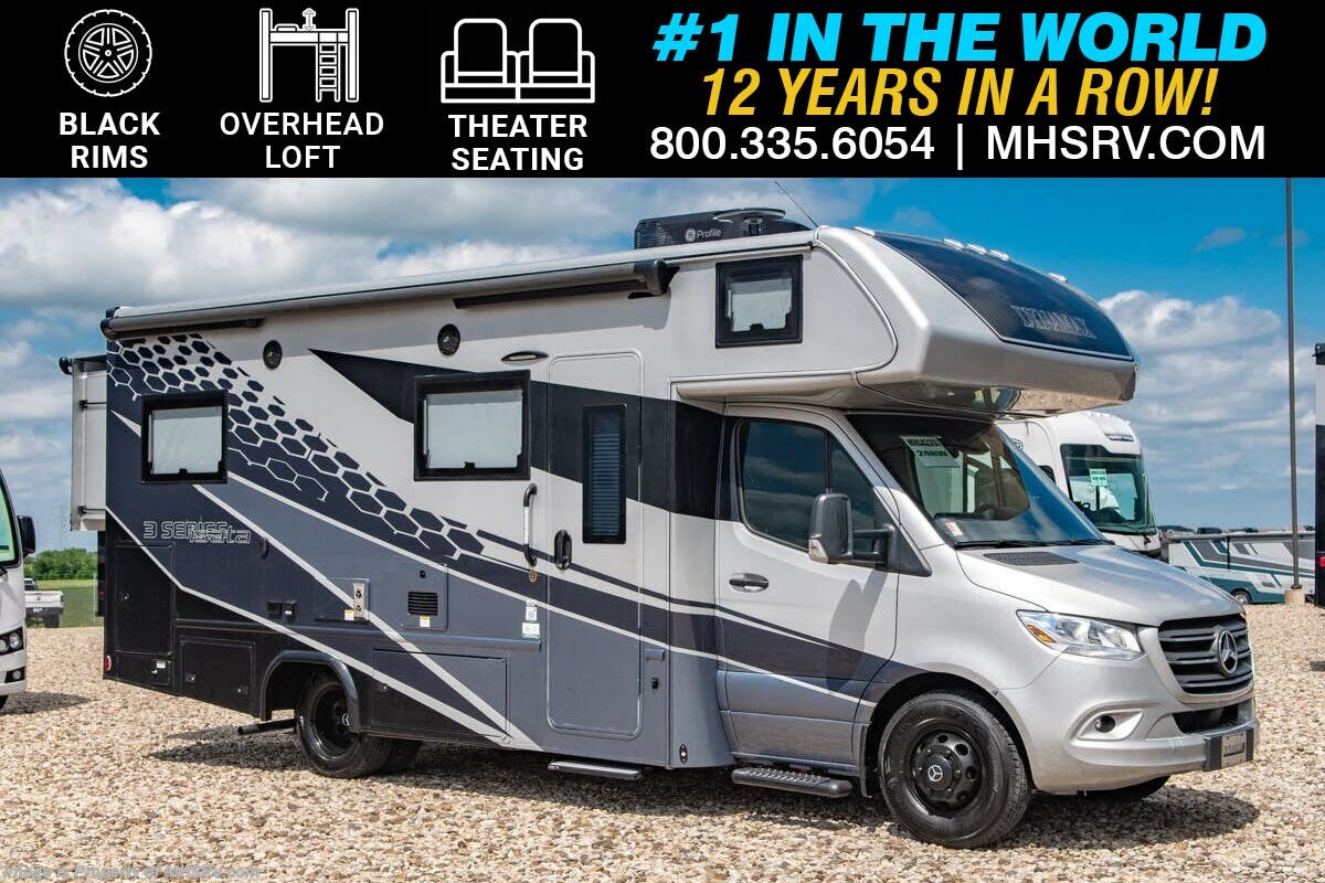2026 Dynamax Corp Isata 3 Series 24RW Sprinter Diesel RV W/ Black Alum. Wheels, OH Loft, Theater Seats &amp; More