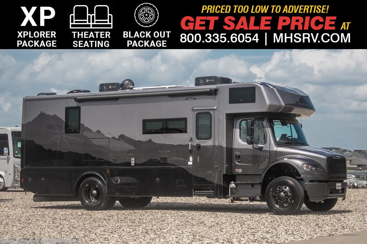 2026 Dynamax Corp Europa 31SS Super C W/ Theater Seats, Xplorer Pkg., Black Out Pkg., King Bed, OH Loft &amp; Much More