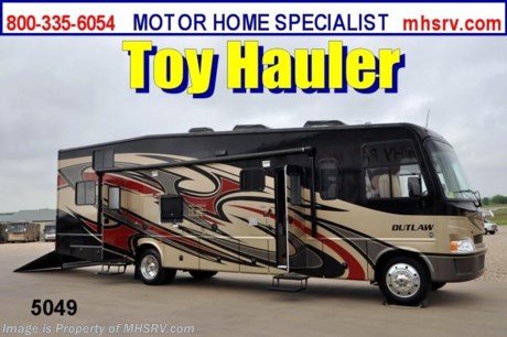 &lt;a href=&quot;http://www.mhsrv.com/thor-rv/&quot;&gt;&lt;img src=&quot;http://www.mhsrv.com/images/sold-thor.jpg&quot; width=&quot;383&quot; height=&quot;141&quot; border=&quot;0&quot; /&gt;&lt;/a&gt; 
SOLD Thor Motor Coach Outlaw RV to Louisiana on 4/17/12.