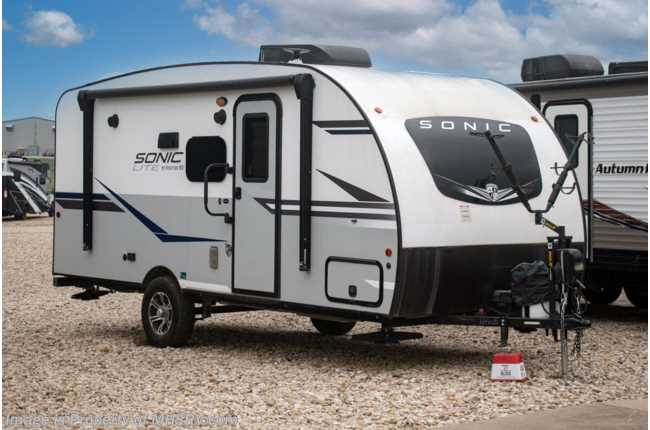 2021 Venture RV Sonic Lite SL169VUD Bunk Model Travel Trailer W/ Solar, Pass-Through Storage, Alum. Wheels &amp; More