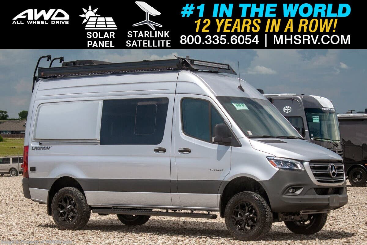 2026 Entegra Coach Launch 19Y AWD Sprinter W/ Lithionics Sys., Solar, Starlink, Double Roof Rack &amp; Much More