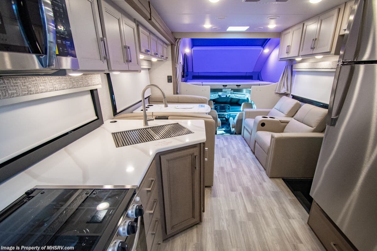 2026 Thor Motor Coach Omni Trail L35 - New Class C For Sale by Motor Home Specialist in Alvarado, Texas features Theater Seating