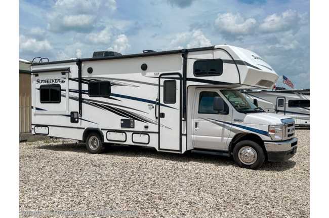 2023 Forest River Sunseeker LE 2550DS Class C RV W/ OH Loft, Pwr. Patio Awning, 3 Burner Range &amp; More