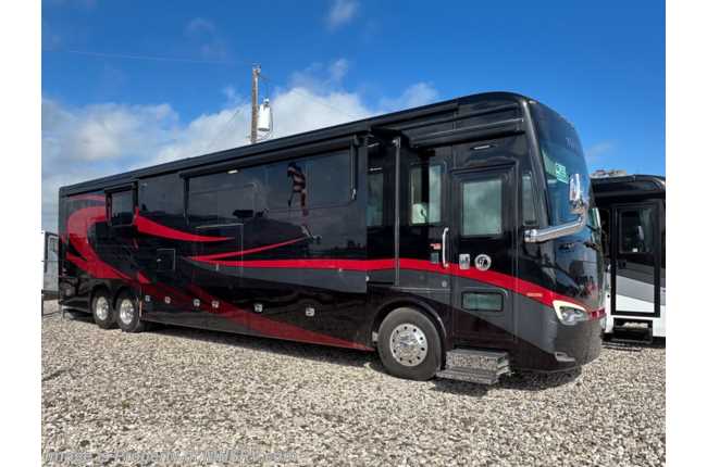 2020 Tiffin Allegro Bus 45 OPP Bath &amp; 1/2 RV W/ King Bed, Fireplace, Solar, Stack. W/D, Central Vac. &amp; More