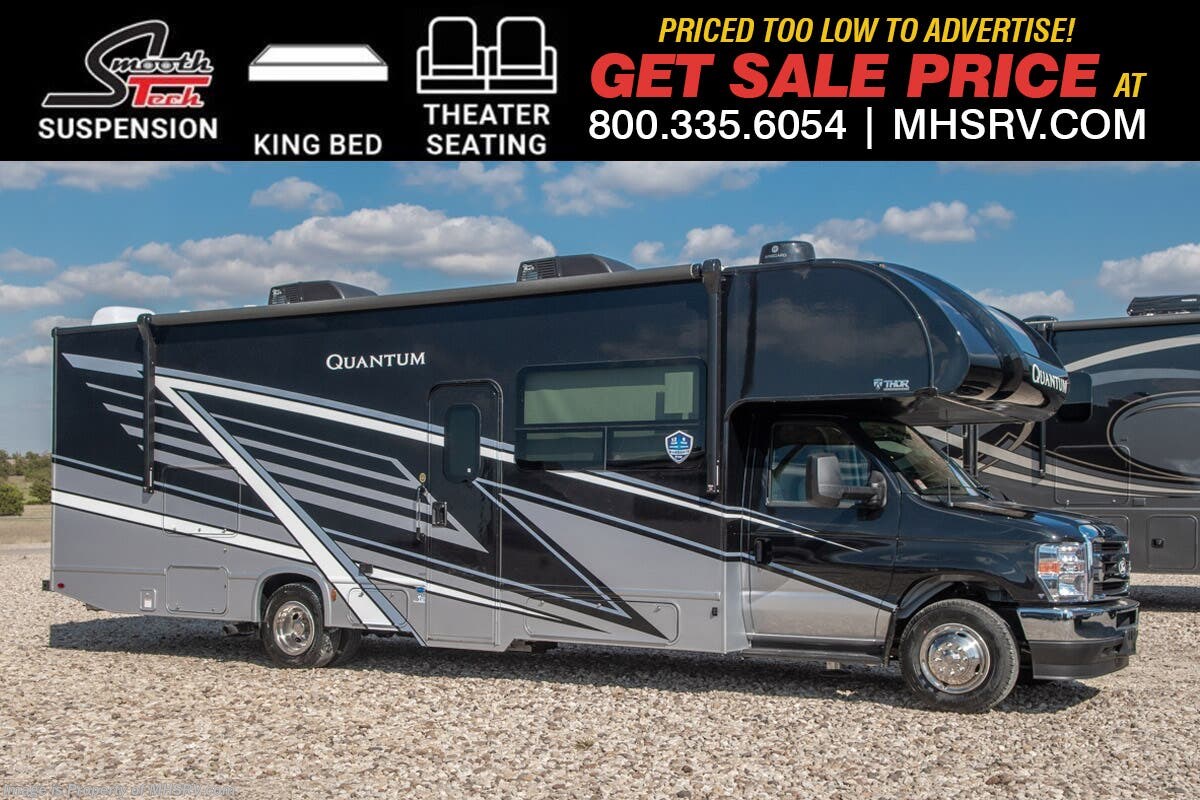 2026 Thor Motor Coach Quantum KW29 W/ King Bed, Theater Seats, SmoothTECH Suspension, Ext. TV &amp; More