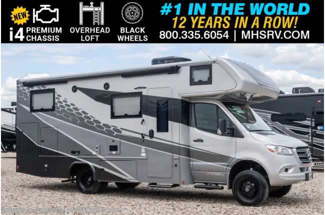 2026 Dynamax Corp Isata 3 Series 24TW AWD Sprinter Diesel RV W/ Black Alum. Wheels, OH Loft &amp; More
