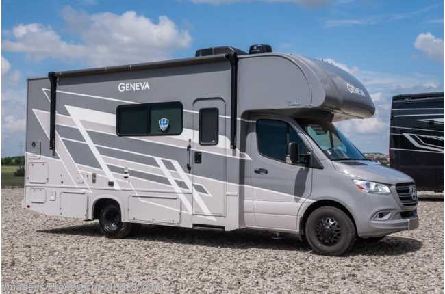 2026 Thor Motor Coach Geneva 24VP Sprinter RV W/ Auto Level Jacks, 4500 Premium Chassis, Blind Spot Detect