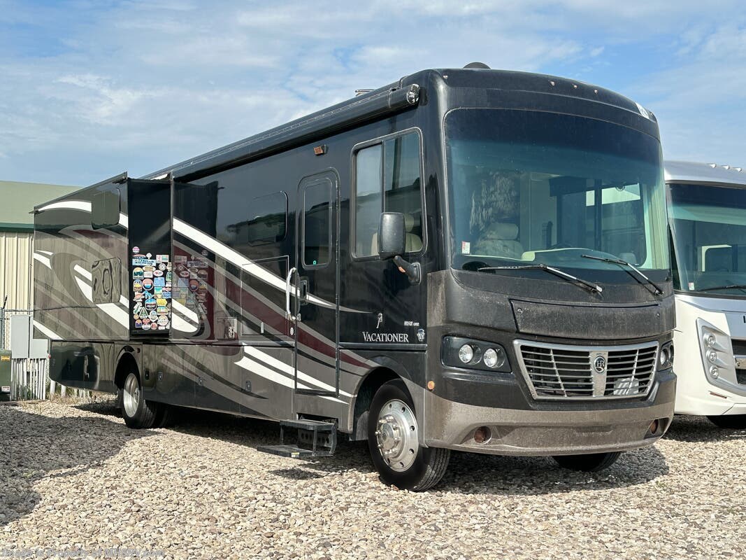 2017 Holiday Rambler Vacationer 36H Bath & 1/2 Bunk Model RV W/ Solar ...