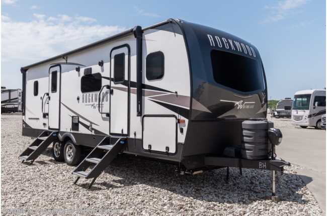 2024 Forest River Rockwood 2616BH Bunk Model Travel Trailer W/ Theater Seats, Alum. Wheels, Oven, Solar &amp; More