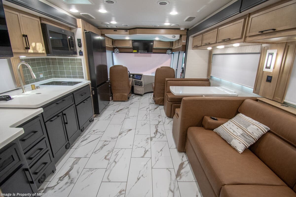2026 Forest River Berkshire XL 40E - New Diesel Pusher For Sale by Motor Home Specialist in Alvarado, Texas features Two Full Baths, Bunk Beds