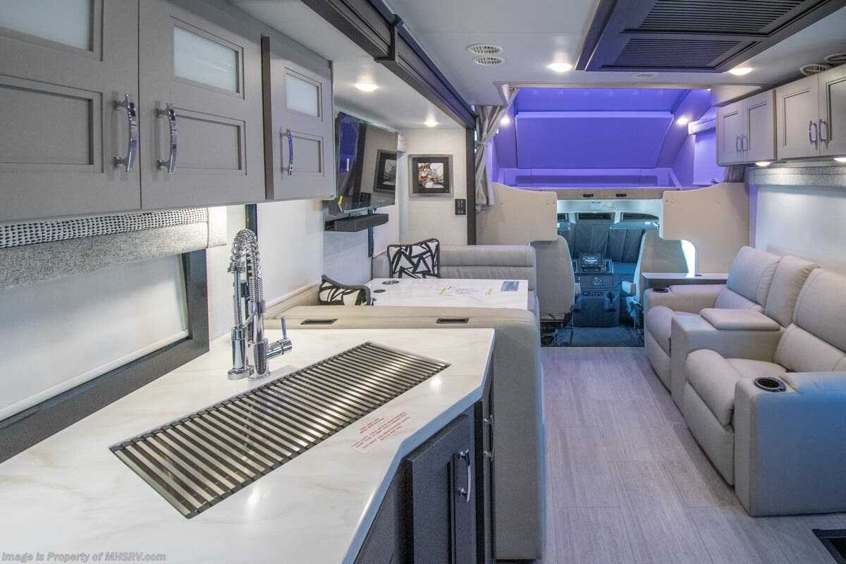 2026 Thor Motor Coach Inception HD 34XG - New Class C For Sale by Motor Home Specialist in Alvarado, Texas features Theater Seating