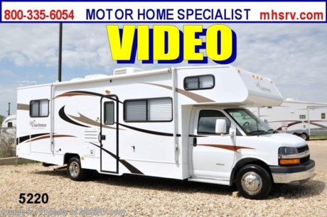 &lt;a href=&quot;http://www.mhsrv.com/coachmen-rv/&quot;&gt;&lt;img src=&quot;http://www.mhsrv.com/images/sold-coachmen.jpg&quot; width=&quot;383&quot; height=&quot;141&quot; border=&quot;0&quot; /&gt;&lt;/a&gt;

&lt;object width=&quot;400&quot; height=&quot;300&quot;&gt;&lt;param name=&quot;movie&quot; value=&quot;http://www.youtube.com/v/RqNmQzNdFZ8?version=3&amp;amp;hl=en_US&quot;&gt;&lt;/param&gt;&lt;param name=&quot;allowFullScreen&quot; value=&quot;true&quot;&gt;&lt;/param&gt;&lt;param name=&quot;allowscriptaccess&quot; value=&quot;always&quot;&gt;&lt;/param&gt;&lt;embed src=&quot;http://www.youtube.com/v/RqNmQzNdFZ8?version=3&amp;amp;hl=en_US&quot; type=&quot;application/x-shockwave-flash&quot; width=&quot;400&quot; height=&quot;300&quot; allowscriptaccess=&quot;always&quot; allowfullscreen=&quot;true&quot;&gt;&lt;/embed&gt;&lt;/object&gt;MSRP $73,571. New 2013 Coachmen Freelander /TX 8/13/12/ Model 28QB. This Class C RV measures approximately 30 feet 9 inches in length and features a tremendous amount of living &amp; storage area. Options include stainless steel wheel inserts, large LCD TV w/DVD player, rear ladder, Travel easy Roadside Assistance, child safety net &amp; ladder, heated tank pads and the beautiful Brazilian Cherry wood package. The Coachmen Freelander RV also features a Chevy 4500 series chassis, 6.0L Vortec V-8, 6-speed automatic transmission, 57 gallon fuel tank, the Azdel SuperLite composite sidewalls and more. Motor Home Specialist IS THE #1 VOLUME SELLING DEALER IN THE WORLD with 1 LOCATION! CALL MOTOR HOME SPECIALIST at 800-335-6054 or VISIT MHSRV .com FOR ADDITIONAL PHOTOS, DETAILS, FACTORY WINDOW STICKER, BROCHURE, VIDEOS &amp; MORE.